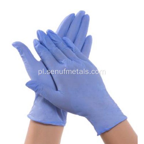 Jednorazowe medyczne / niemedyczne rękawiczki butyronitrylowe